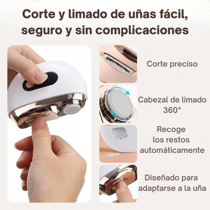 Cortaúñas Eléctrico 2 en 1