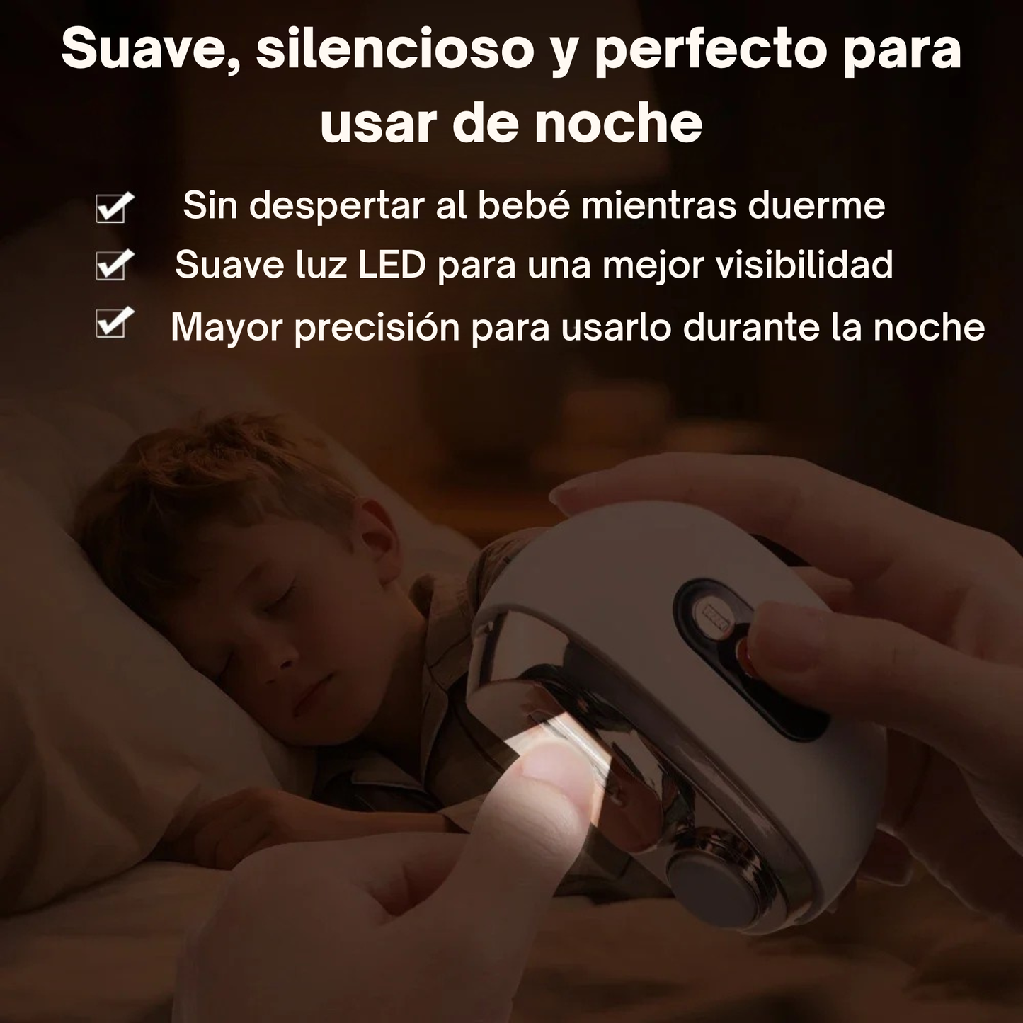 Cortaúñas Eléctrico 2 en 1
