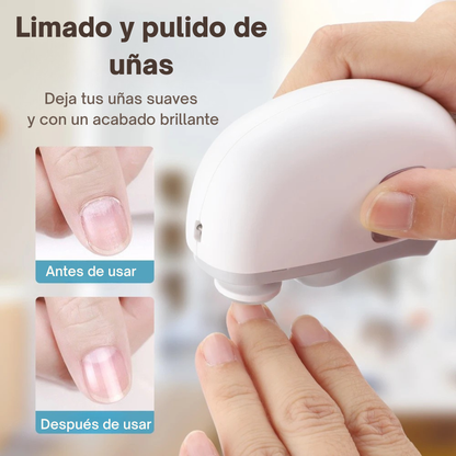 Cortaúñas Eléctrico 2 en 1